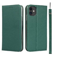 iPhone 11 Cowhide Collection Genuine Leather Case with Card Slots