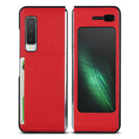Samsung Galaxy Fold Cowhide Collection Leather Case with Card Slot